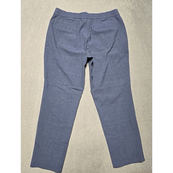 Vintage Lauren Ralph‎ Lauren Pants Womens 12 Blue Flare Leg Stretch Wide - Picture 1 of 7